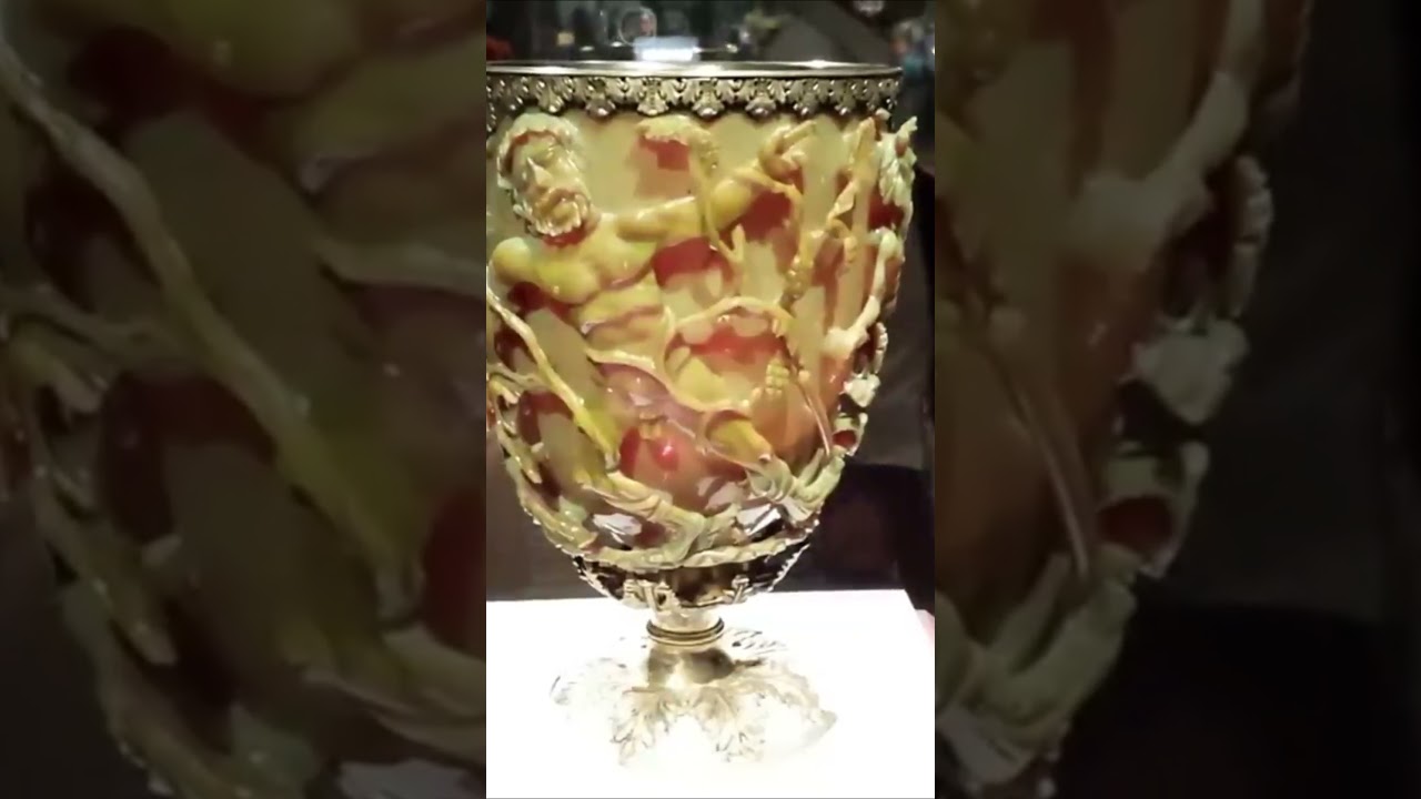 Revealing the Ancient Magic The Lycurgus Cup's Shifting Colors !!! #documentary