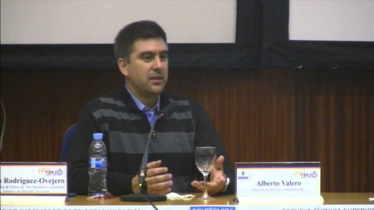 VI Jornada Cátedras Telefónica UPM: Presentacion Alberto Valero