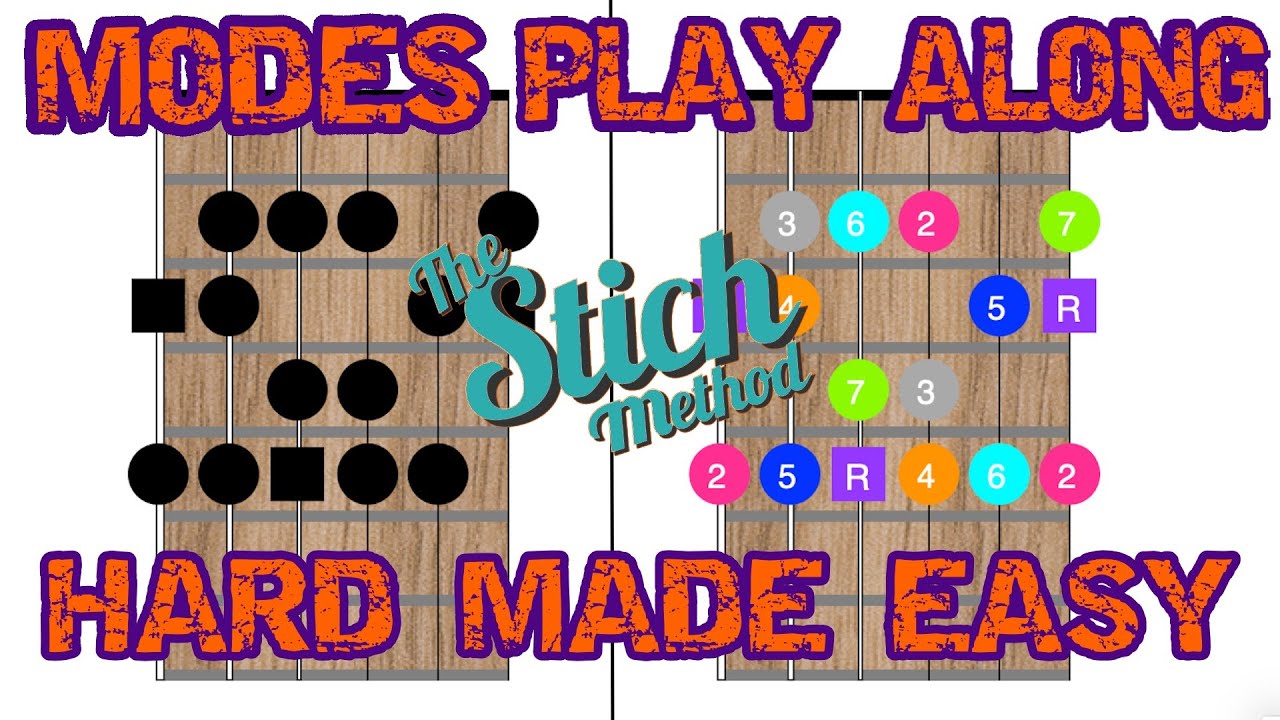 Truly Understanding MODES Part 2: Interactive Guitar Lesson. An Introduction Guitar Modes