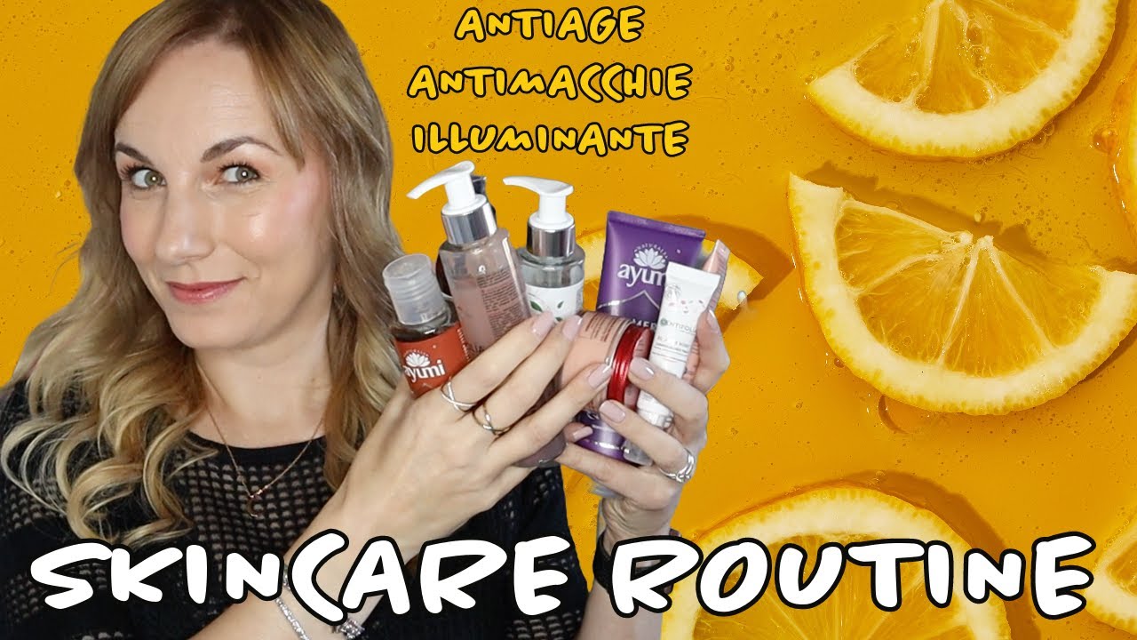 SKINCARE ROUTINE ECONOMICA BIO ✨ ANTIMACCHIE & ANTIAGE PER PELLI MISTE OVER 40 ✨
