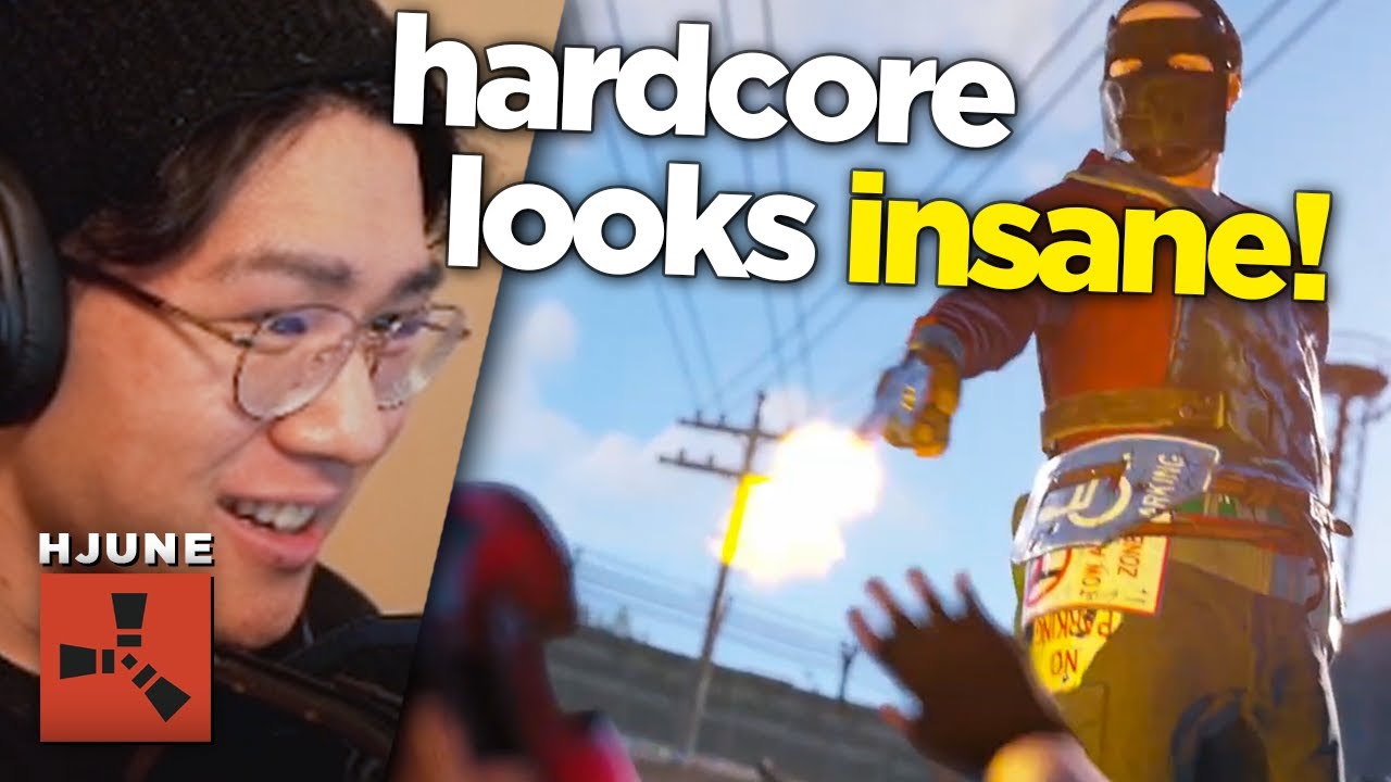 hJune reacts to NEW HARDCORE RUST TRAILER & Patch Notes