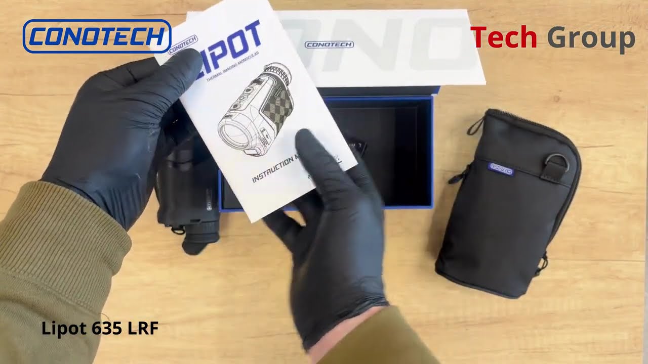 Conotech Lipot 635 LRF | Pozorovací termovize / Pozorovacia termovízia | Unboxing