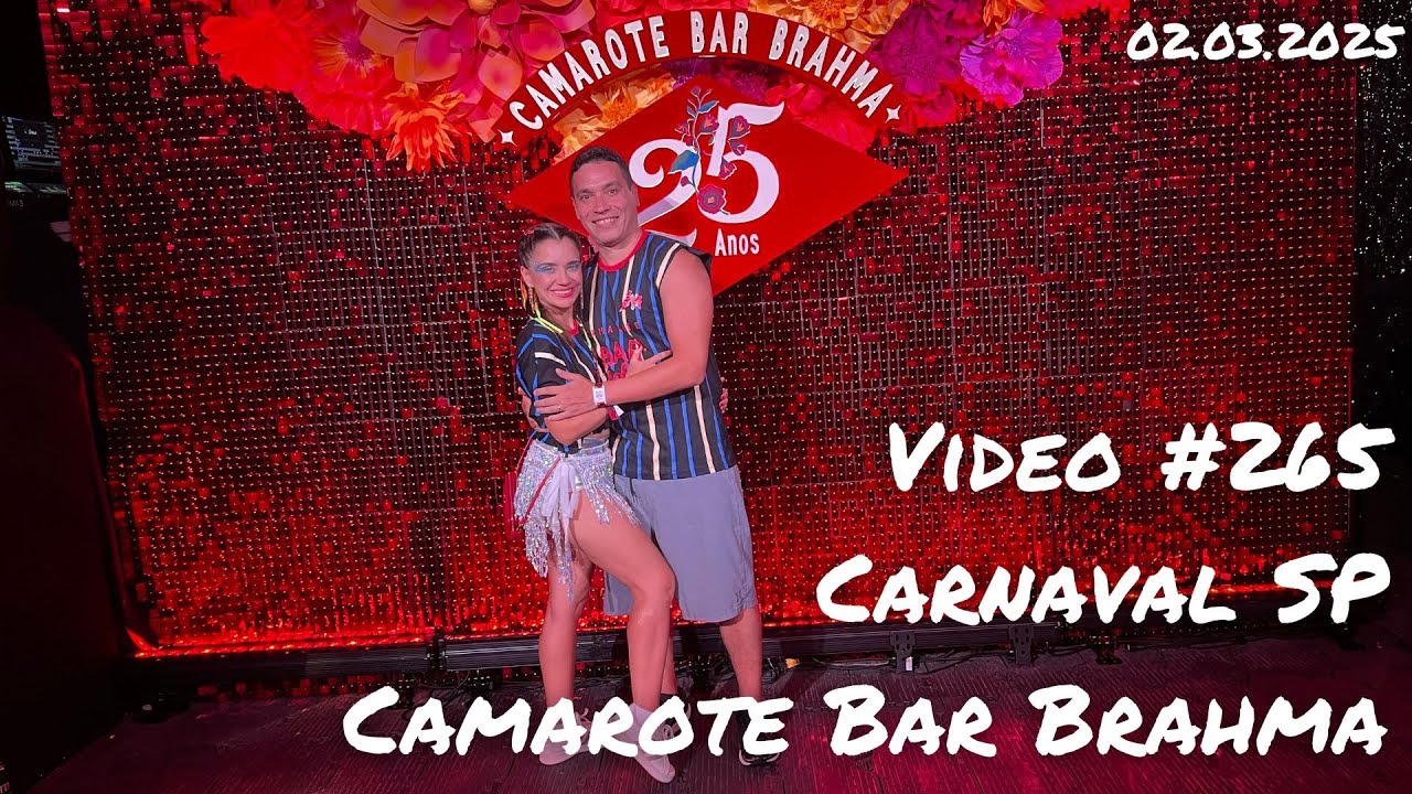 Video #0265 - Carnaval SP Camarote Bar Brahma