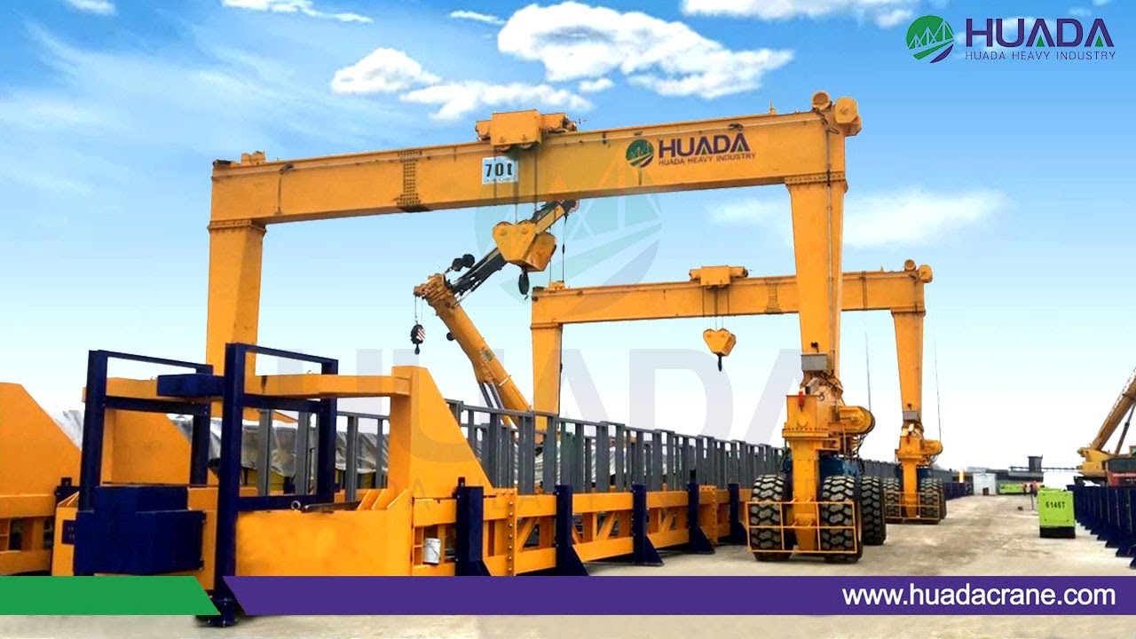 How to Assemble a Straddle Carrier? | RTG Crane Assembly Guide (2023)