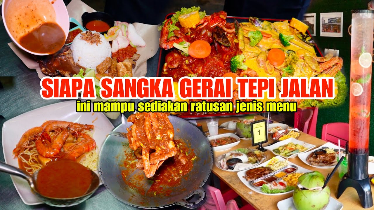 TERGODA DENGAN RATUSAN MENU SAMPAI SANGGUP DATANG DARI SELURUH MALAYSIA