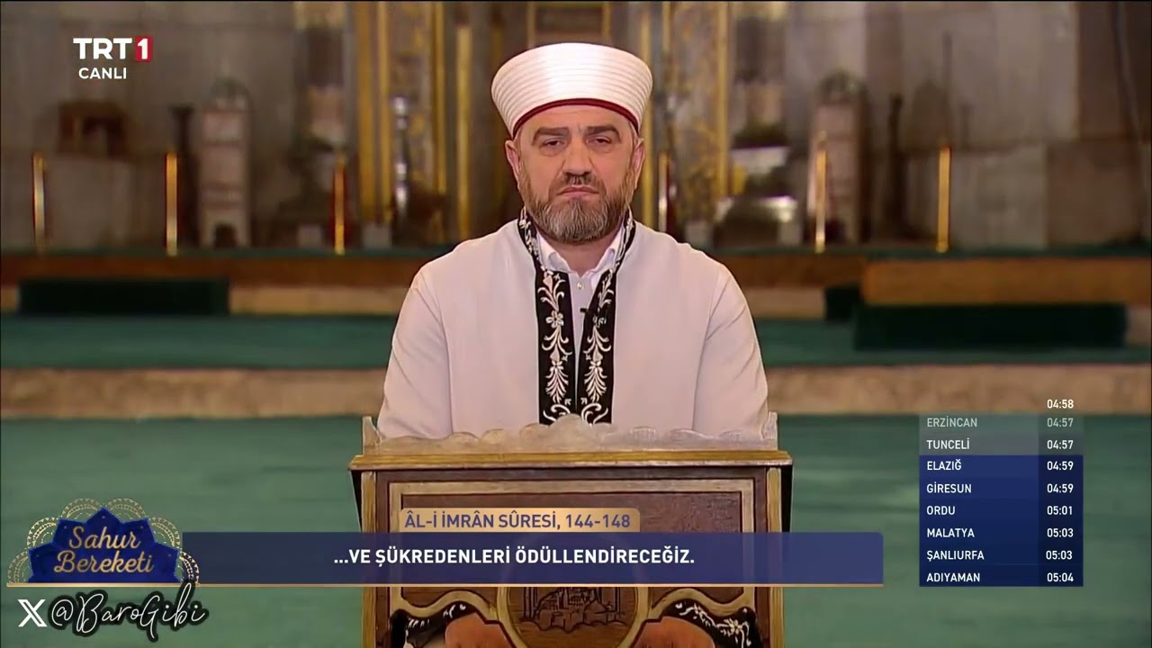 Hasan Lütfi Ramazanoğlu - Al-i İmran Süresi 144-148 (Sahur Bereketi 9. Bölüm) (19 Mart 2024)