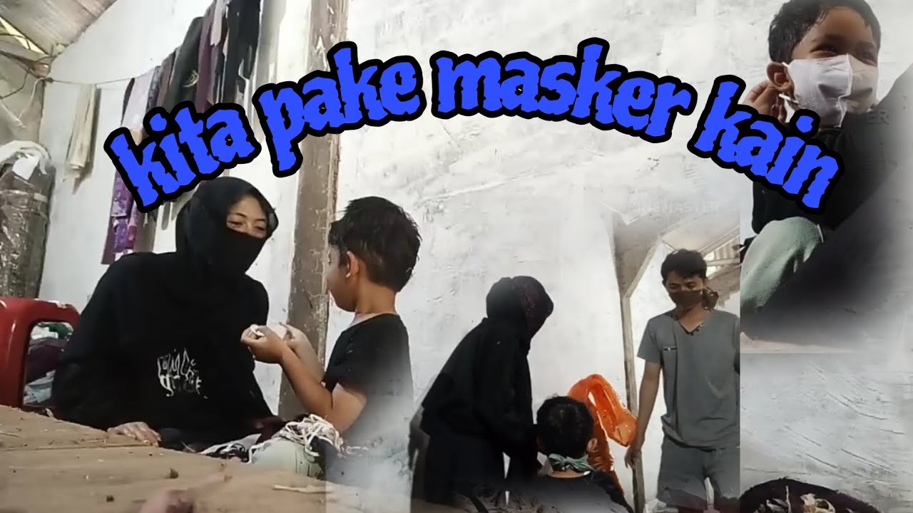 Day 3|| beres-beres pake masker kain