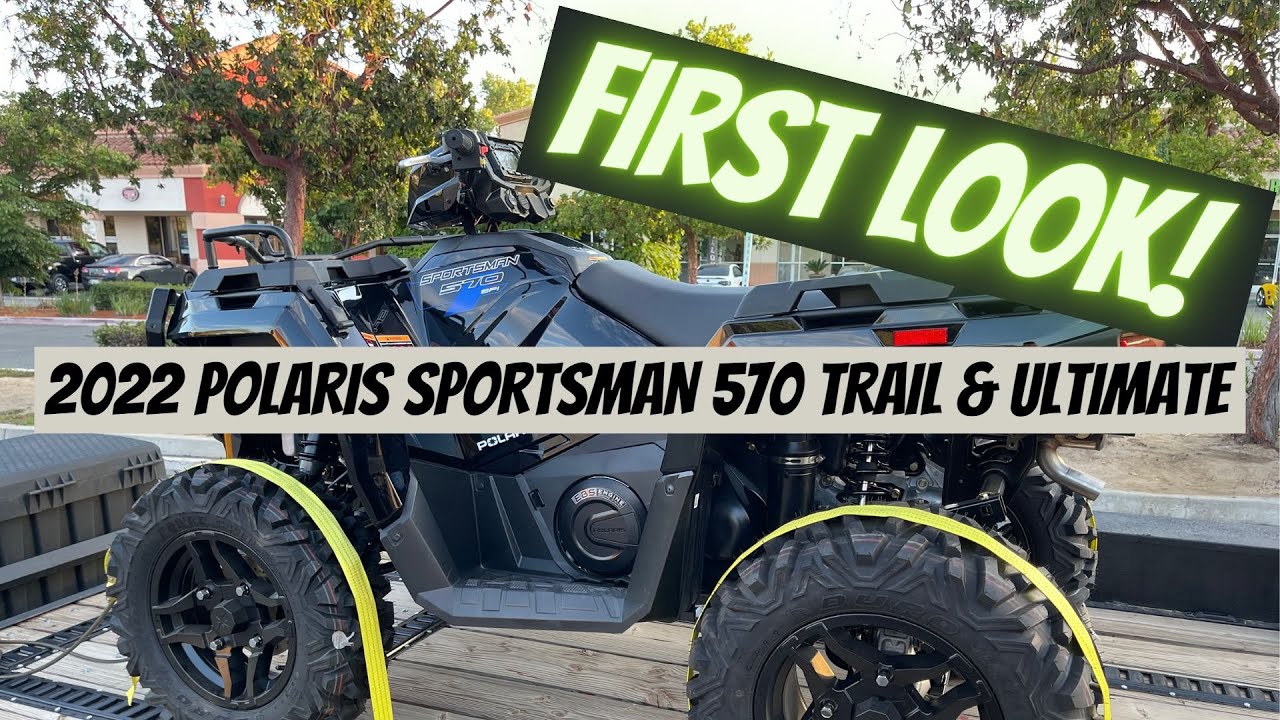 Первый взгляд! Polaris Sportsman 570 2022 года в версиях Premium и Trail