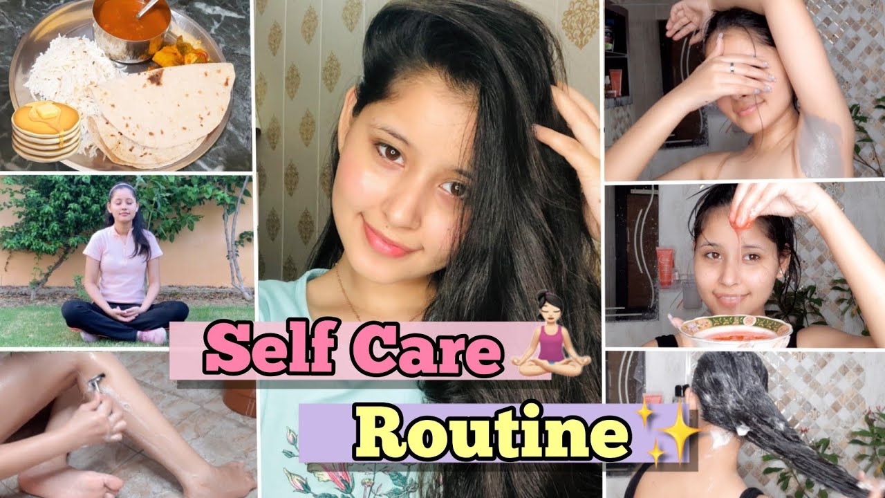 Self Care Routine🚿-(Full Body Care-Diet-Exercise🧘-Glowing secret)| Self Grooming tips for Every Girl