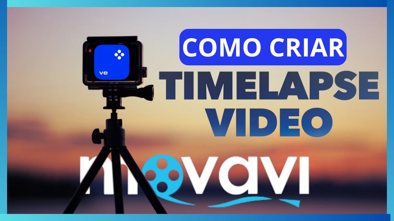 Como fazer vídeo em TIMELAPSE com FOTOS usando o Movavi Video Editor 2024