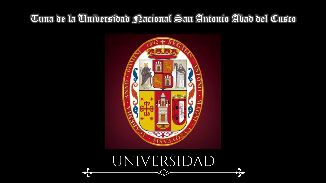 TUNA UNSAAC 1987 - 01 Universidad (Pasodoble)