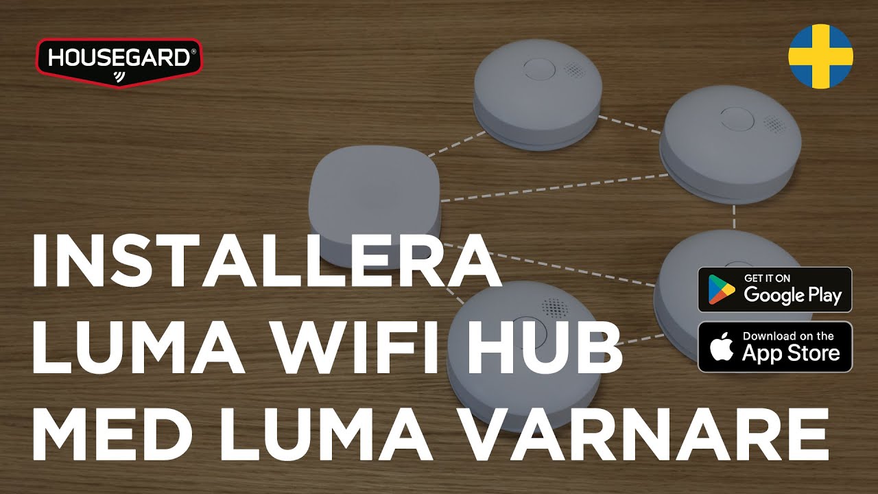 Installera Luma Hub med varnare - SE