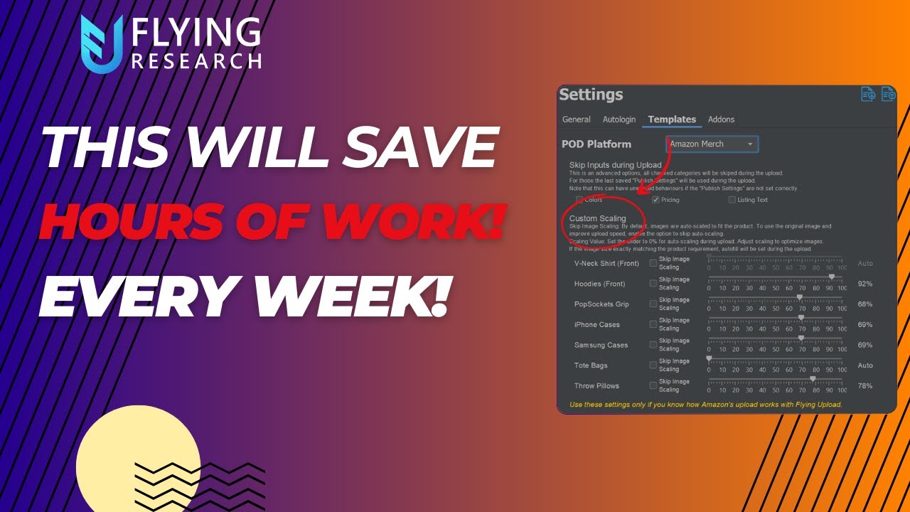 Amazon Merch Upload - Perfectly Positioned Products With Custom Scaling