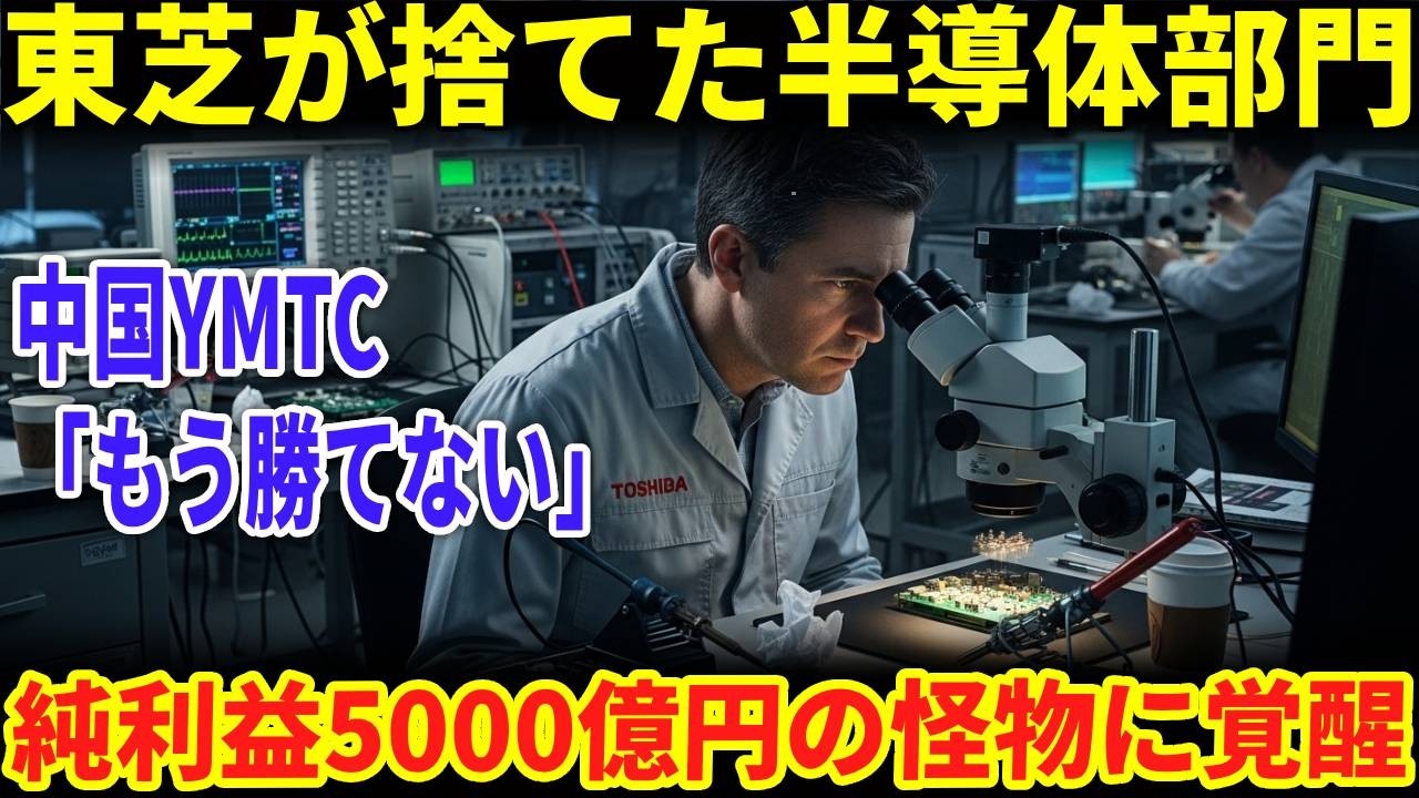 【中国半導体終了】中国「不可能だ！」倒産寸前の日本企業が純利益5000億円に覚醒…世界シェアを奪い返す衝撃の技術とは