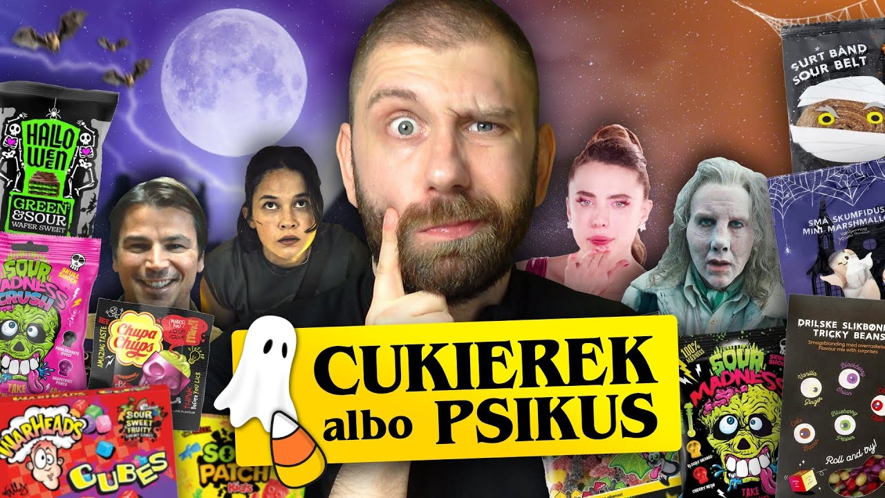Najlepsze SŁODYCZE i HORRORY na HALLOWEEN!