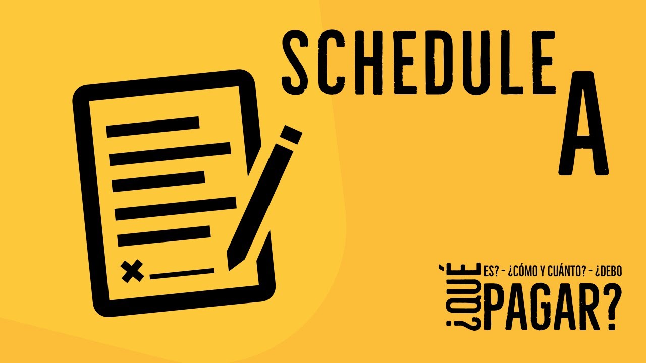 🔴 Schedule A en la forma 1040.Detalles importantes y puntos específicos para no pagar multas.
