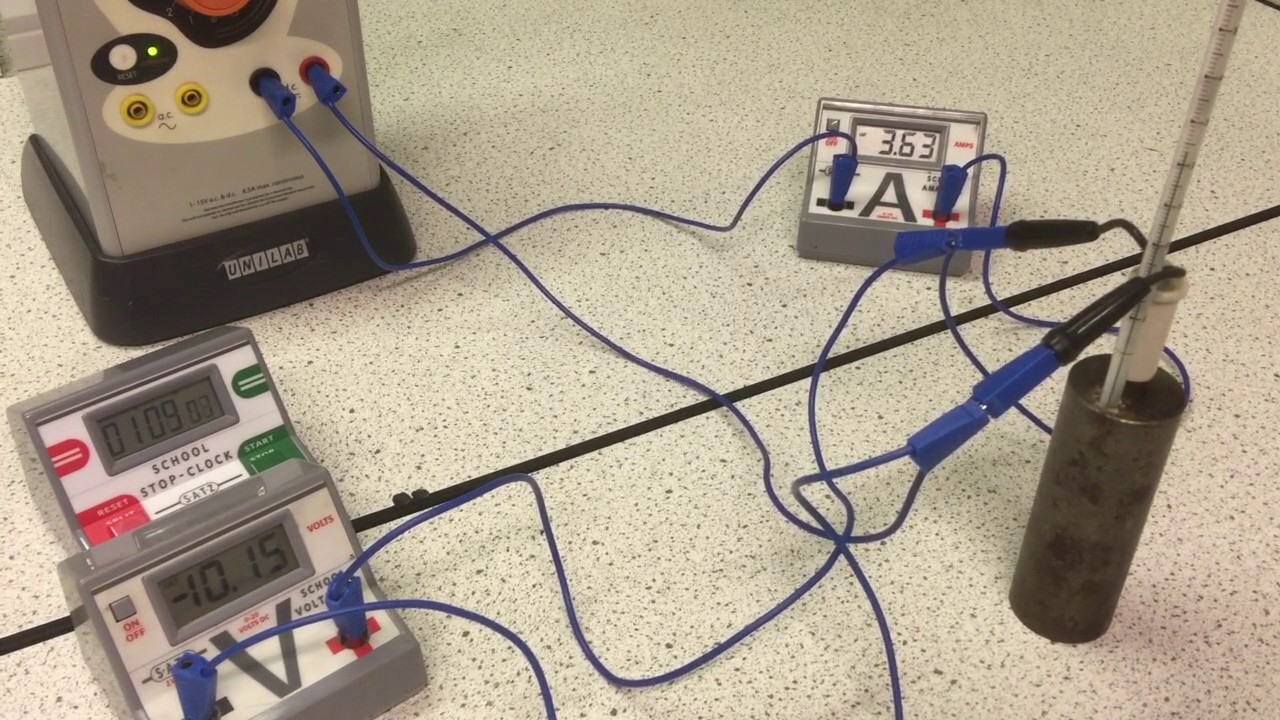 GCSE physics SHC practical . Specific Heat Capacity