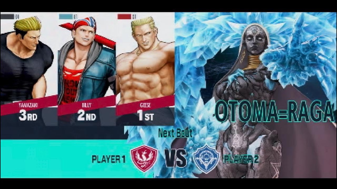 The King of Fighters XV Boss Quotes Team South Town vs Re verse/Otoma=Raga