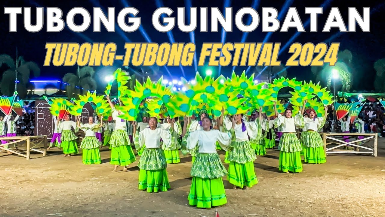 PRESERVING TRADITION: TUBONG GUINOBATAN  AT TUBONG-TUBONG FESTIVAL 2024 IN TUBUNGAN, ILOILO