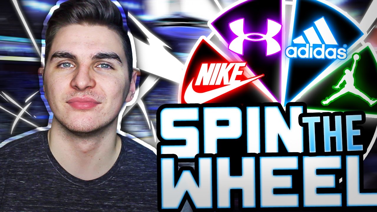 SPIN THE WHEEL OF SHOE BRANDS! NBA 2K17 SQUAD BUILDER