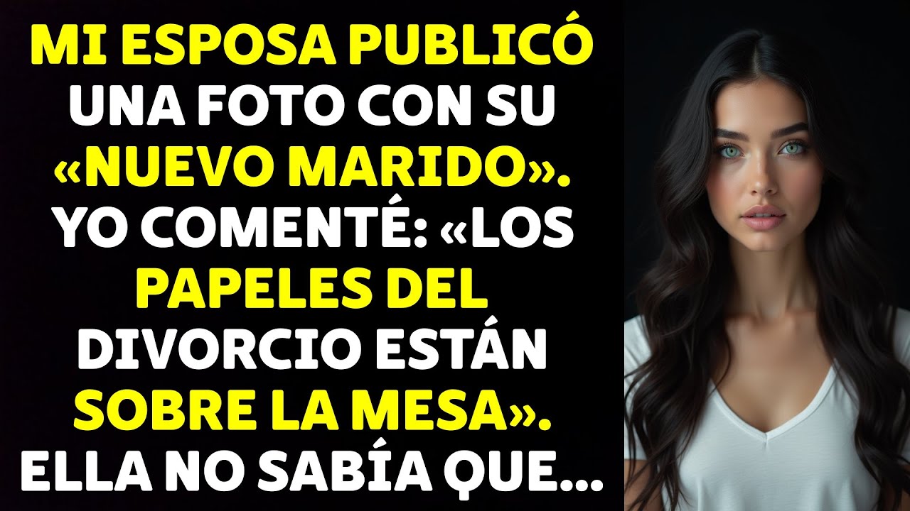 Mi Esposa Publicó Una Foto Con Su «Nuevo Marido». Yo Comenté: