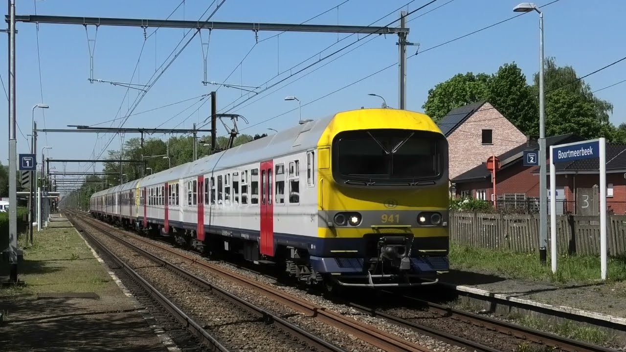 NMBS SNCB | AM86 MR86 |  Sint Niklaas - Leuven | Duikbril - Sprinter | Newlook | Boortmeerbeek | 