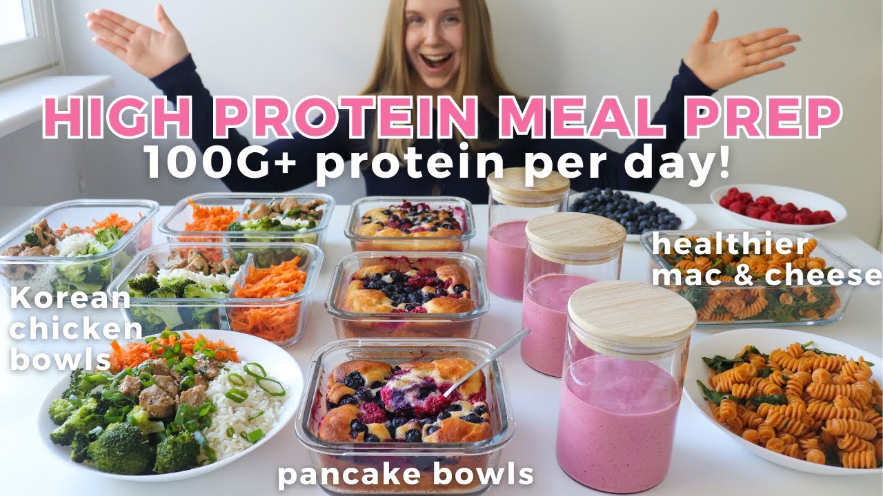 Здоровое и высокобелковое блюдо | Более 100 г белка в день!