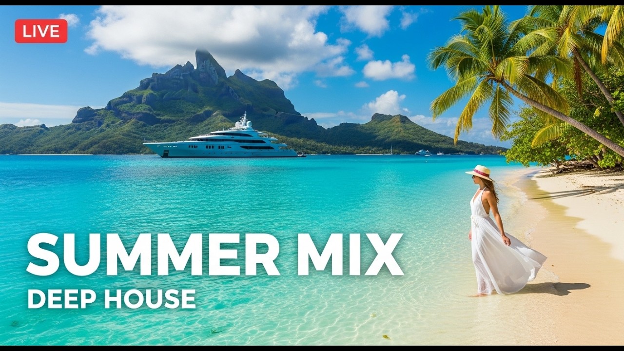 Ibiza Summer Mix 2026 🍓 Relaxing Tropical Deep House 🍓 Live 24/7
