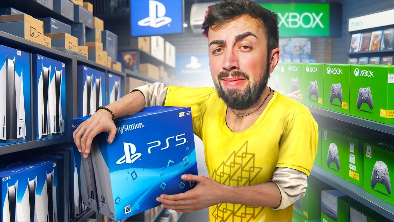 ASÍ ES LA MEJOR TIENDA DE VIDEOJUEGOS 😍 | Console Shop Simulator