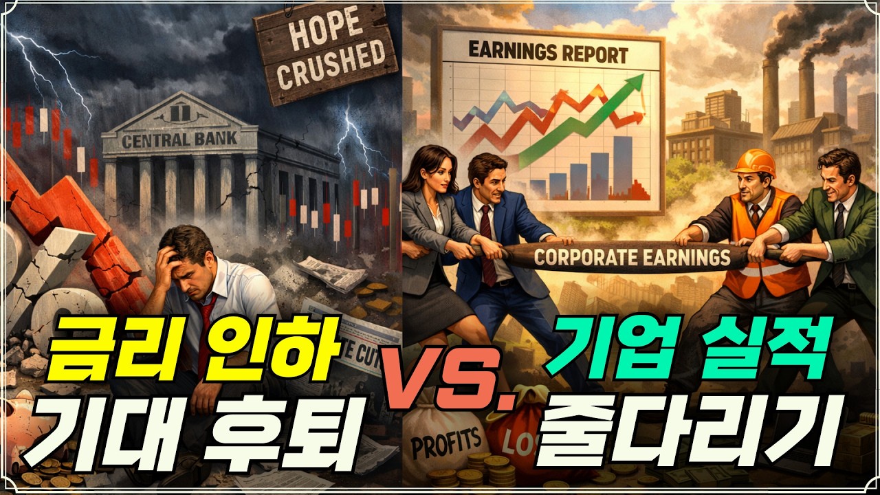 [미주미 라이브] 금리 인하 기대 후퇴 Vs 기업 실적 줄다리기