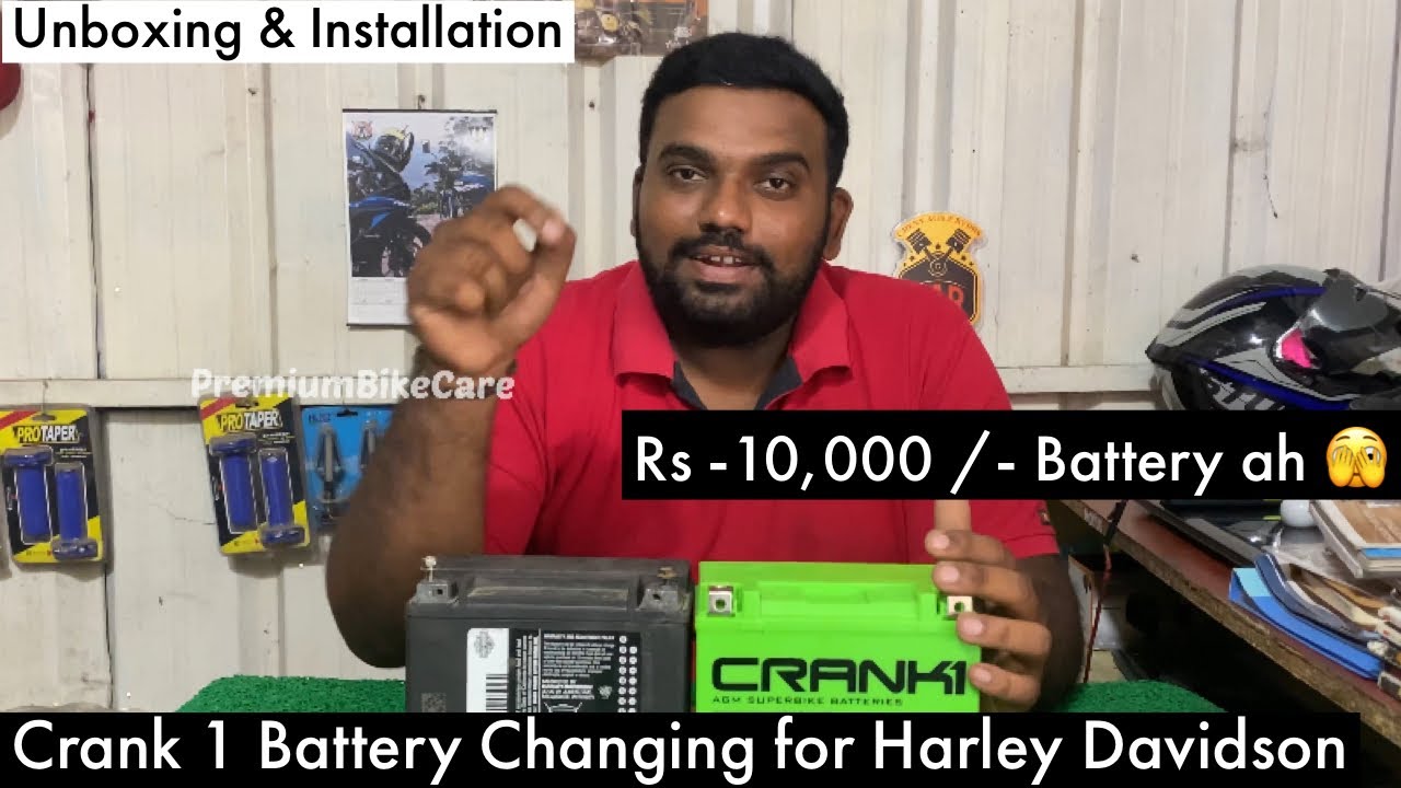 Why Battery costs this much for super bikes 🤦🏻‍♂️ Crank 1 Battery unboxing & Installation 🛠
