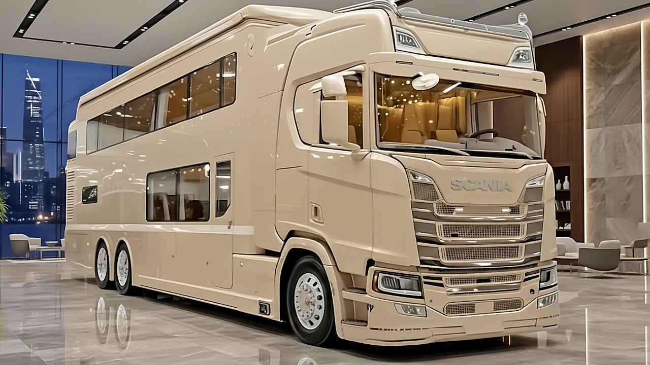 🚛 Вы не поверите, какой это передвижной дом на колесах! 😲 Настоящий особняк на колесах! 🏠🚐