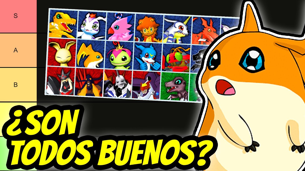 RANKEANDO personajes en Digimon Rumble Arena 2 [TIER LIST]