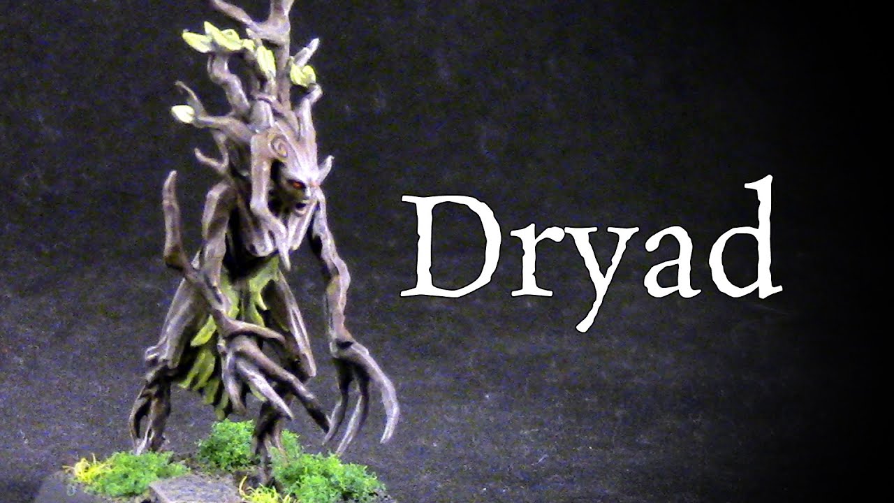How to paint Wood Elves Dryad