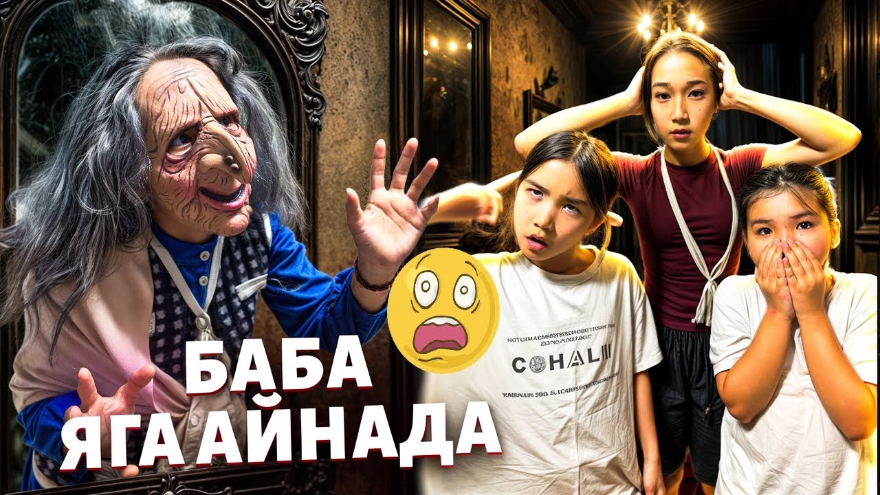 АЙНАДАН ШЫҚТЫ БАБА ЯГА😱😱😱🙄😟🤔🫡😯😵😫😮😧😵‍💫🤔🙄 