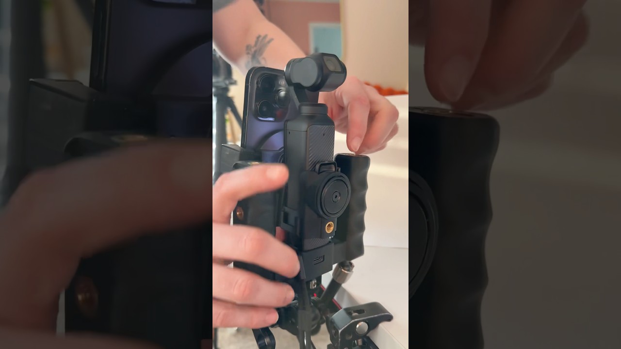 Did I accidentally make the best #dji Osmo pocket 3 rig?