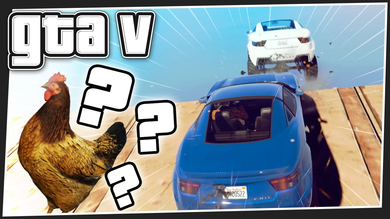CHICKEN - GTA 5 Online (GTA V Funny Moments)