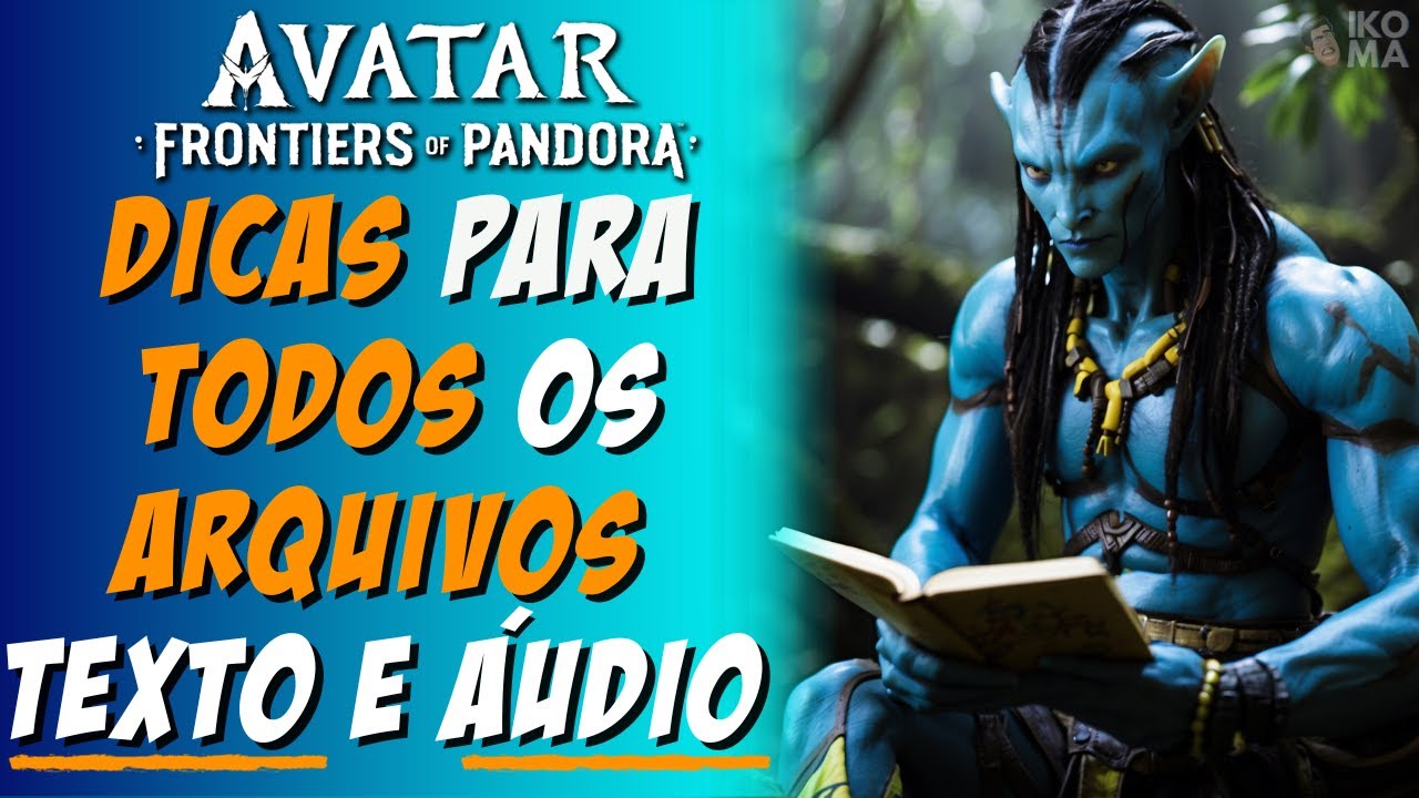 Avatar Frontiers of Pandora - Audio Logs e Arquivos de Texto