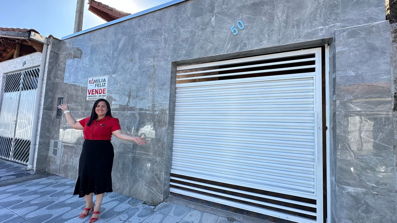 Casa 🏡  🛏️ reformada ✅ R$285.000 😱 Vila Mirim,Praia Grande 📌😍