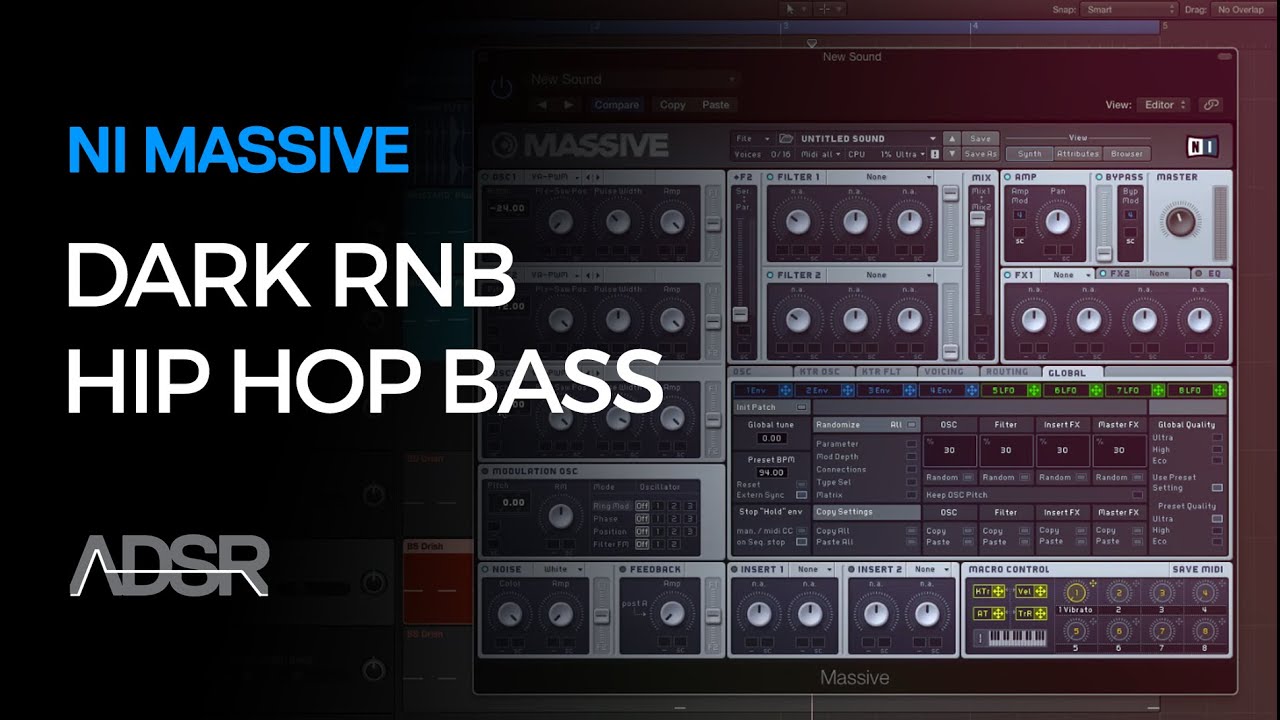 NI Massive - Dark Rnb Hip Hop Bass