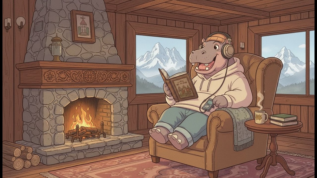 🦛 Snowy afternoon in the Lofi Dolomites 🎧 30mn | lofi hip hop radio - beats to relax | LoFi Hippo