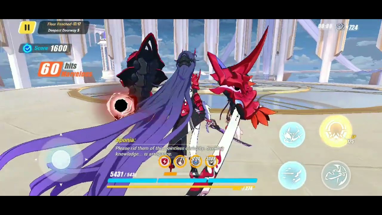 Mei vs Aponia & the 13th Herrscher
