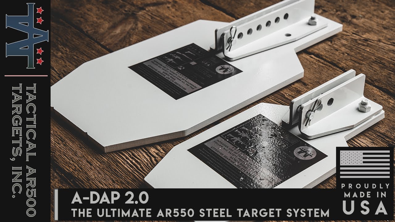 A-DAP V2.0 | The Ultimate AR550 Steel Target System