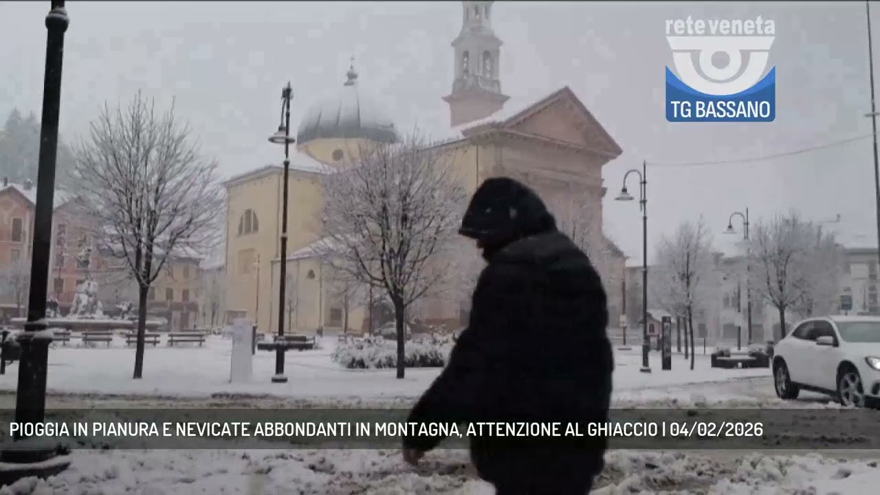 PIOGGIA IN PIANURA E NEVICATE ABBONDANTI IN MONTAGNA, ATTENZIONE AL GHIACCIO | 04/02/2026
