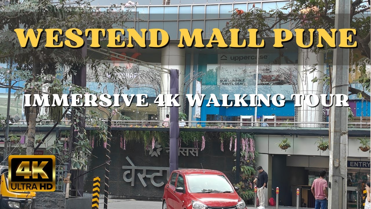 Westend Mall Aundh Pune, An Immersive Walking Tour | 4K 60fps | Explore Shops, Food, and More!