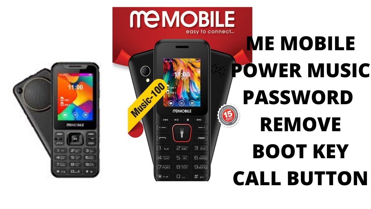 Me mobile power music password remove | Boot key call button
