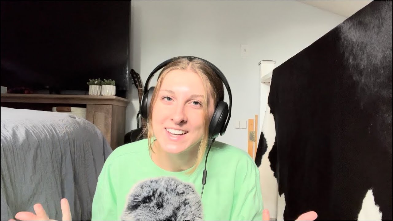 ASMR 💚🐸🥑🥝🌿 Green Triggers!