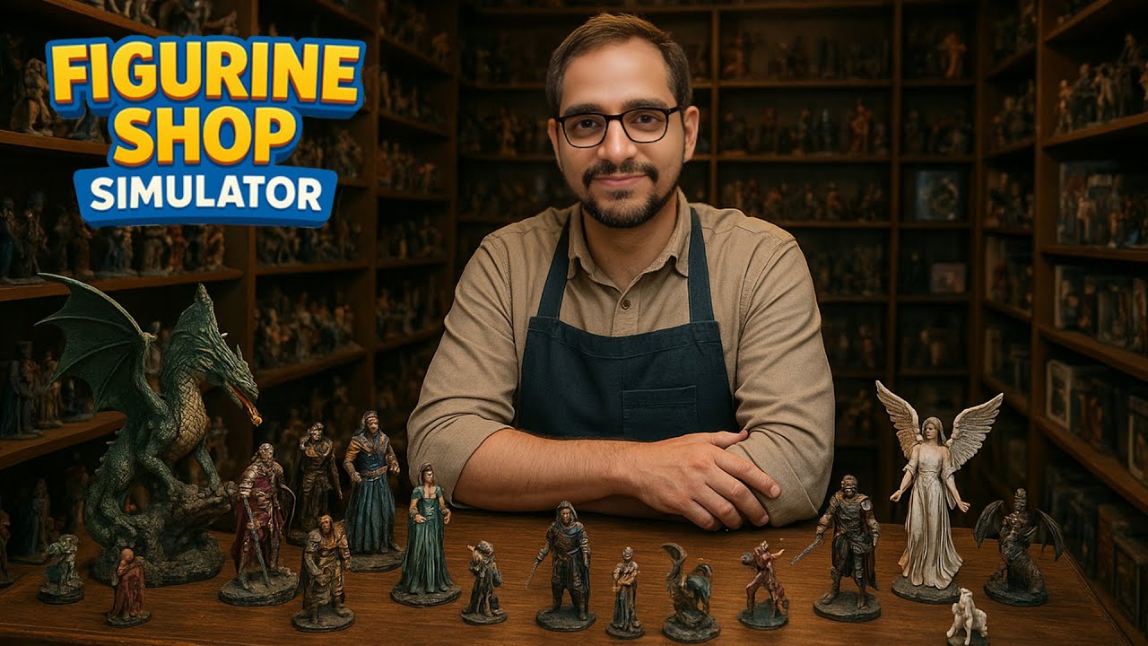 I Started A Figurine Shop !! | Figurine Shop Simulator