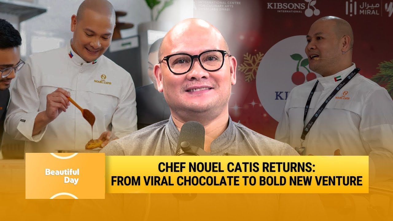 Viral Dubai Chocolate Inventor, Chef Nouel Catis, Unveils New Venture | Beautiful Day