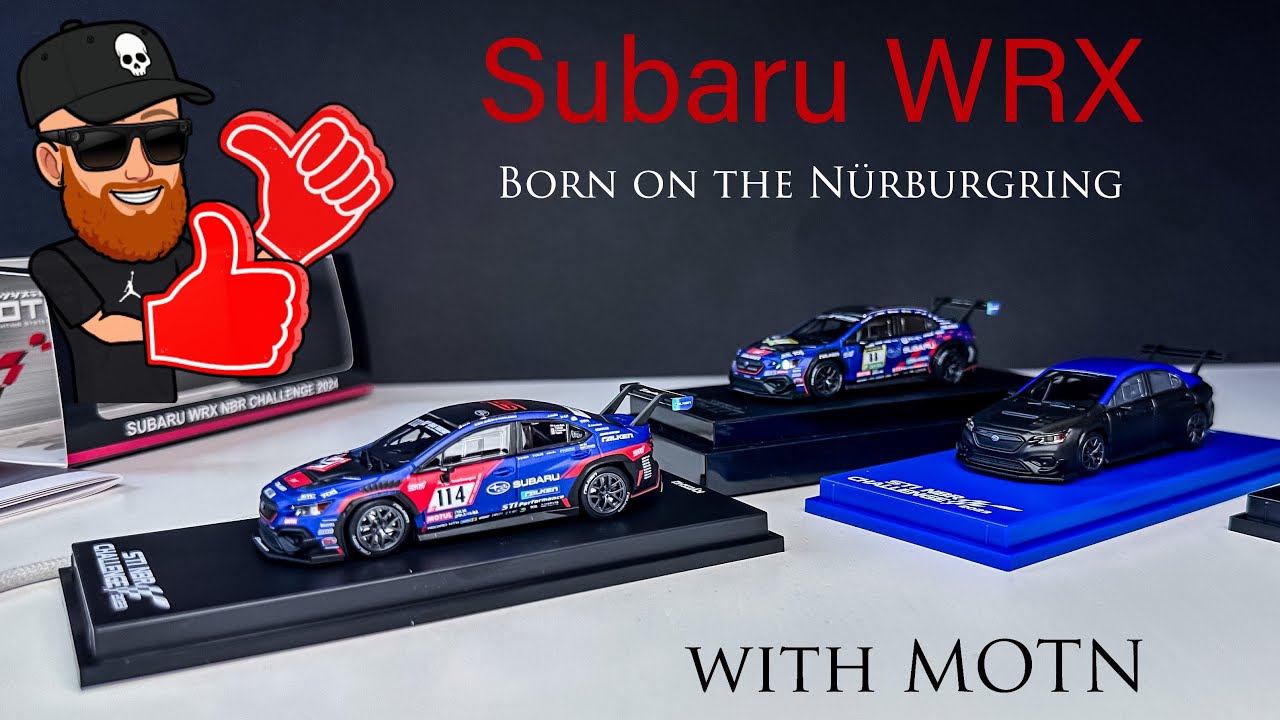 Subaru WRX Nürburgring Challenge 2023 & 2024 | Распаковка и обзор модели Kyosho 1:64 MOTN - JD Show